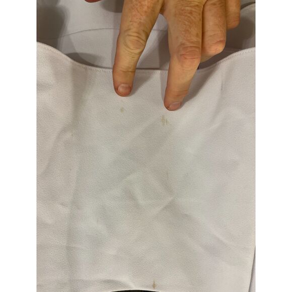 NWT Alice + Olivia White Spagetti Strap Y2K Mini Dress MSRP $295  Women's Size 2 - Picture 11 of 12